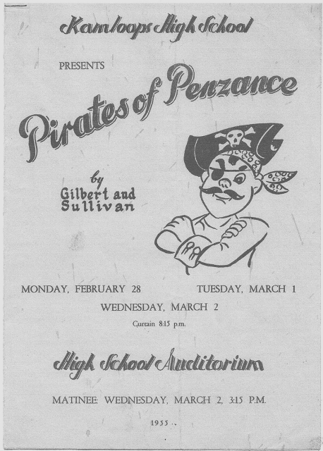 1955 Operetta - Pirates of Penzance