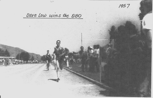 Dave Low - Wins 880 , 1957